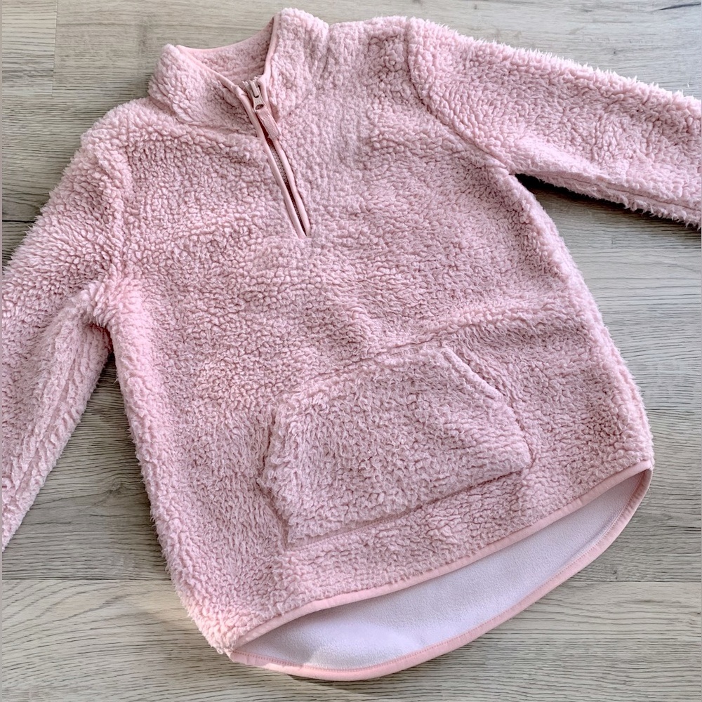 3/$30 | Carter’s | Sherpa Fleece Quarter Zip Pullover for Girls | Size 10 - Picture 8 of 8